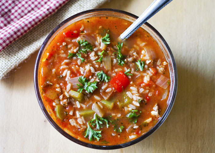 Stuffed Pepper Soup 
