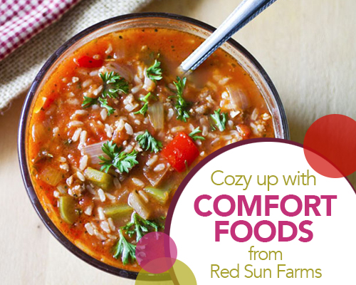 Cozy Up with Comfort Food from Red Sun Farms