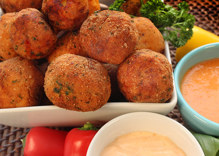 Sweet Potato Bites &amp; Dip | Red Sun Farms
