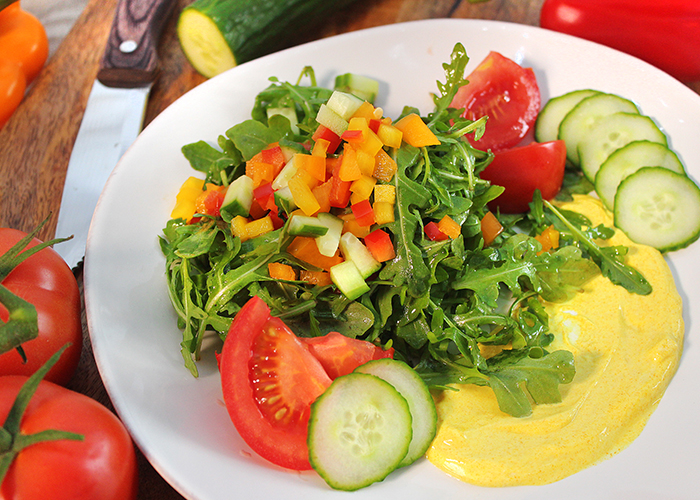 Turmeric Yogurt Salad