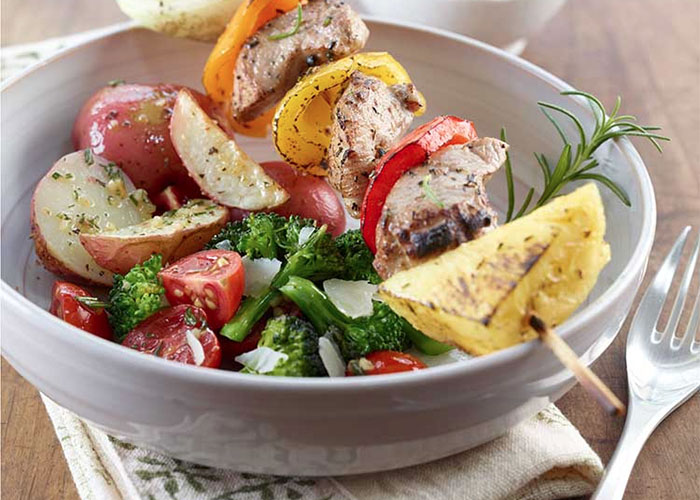 Pineapple Pork Kabobs