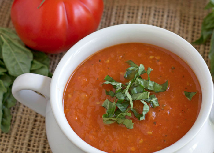 Tomato Roasted Red Pepper Soup 